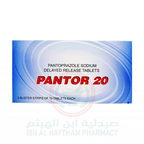 بانتور 20 مجم 30 قرص