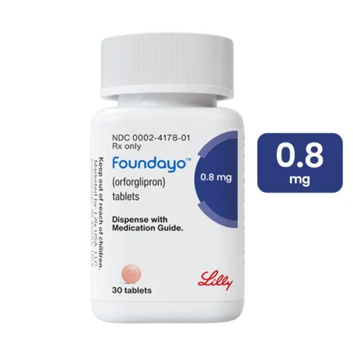 Foundayo 0.8 mg Film Coated Tablets 30 Tablets